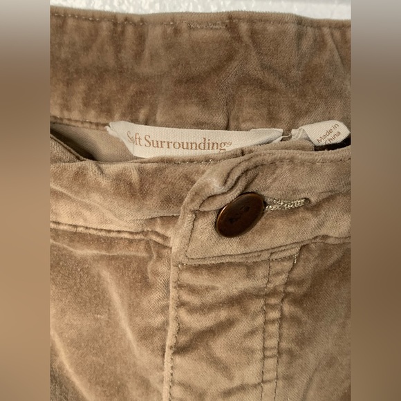 Soft Surroundings Velvet Pants - Picture 7 of 9